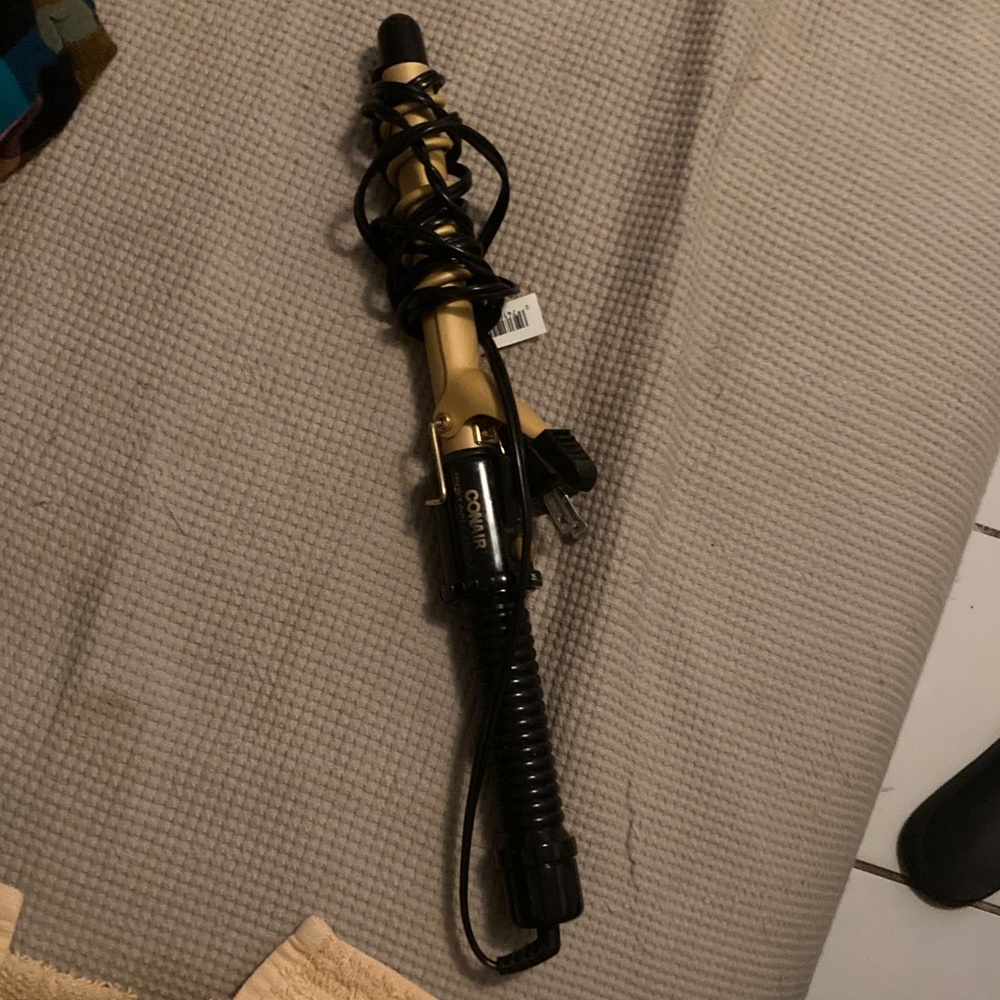 Conair Gold and Black Curling Iron